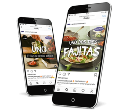 Santa Maria - Uno Dos Tres Tacos - aktiveringskampagne - telefoner