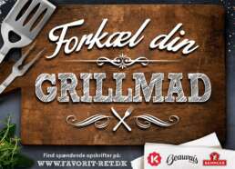Orkla Foods – Forkæl Din Grillmad – Crossbrand-kampagne – Hængeskilt-1
